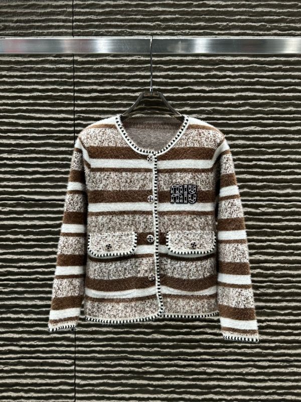 MIUMIU New Autumn/Winter Mink Fur Cardigan