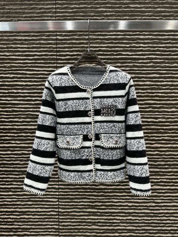 MIUMIU New Autumn/Winter Mink Fur Cardigan