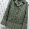 Gucci rhinestone jacquard suit jacket
