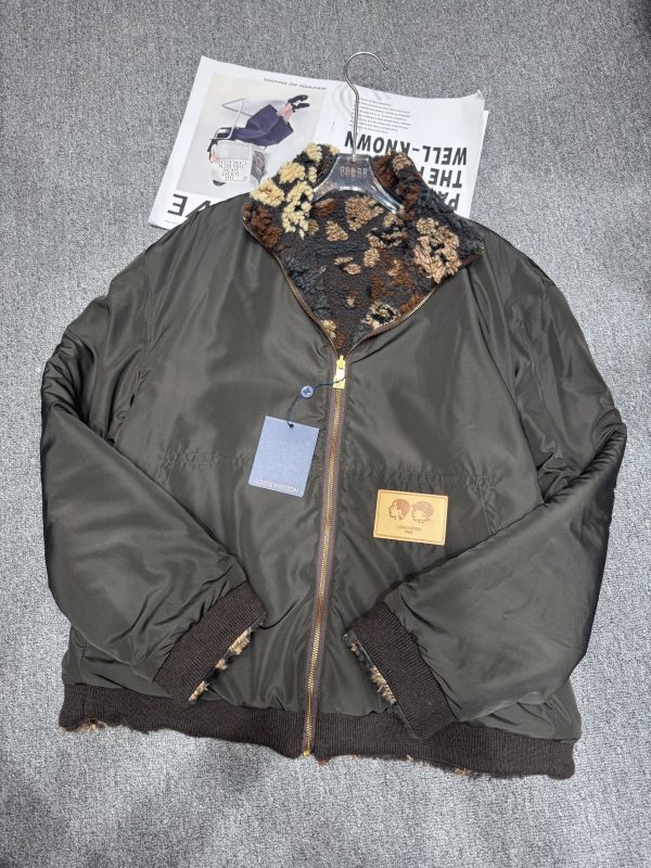 LV Lambswool Reversible Jacket