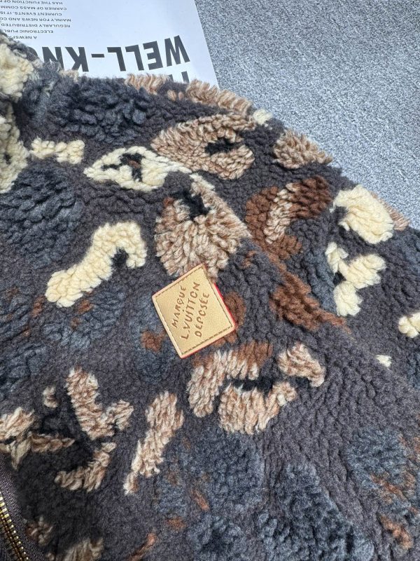 LV Lambswool Reversible Jacket