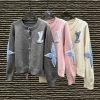 LV Jacquard Letter Knit Jacket