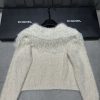 Chanel Solid Color Collar Cardigan