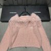 Chanel Solid Color Collar Cardigan