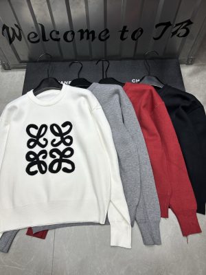 Loewe knitted long-sleeve sweater