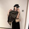 Louis Vuitton classic monogram pattern long scarf