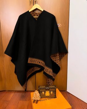 LV cape scarf