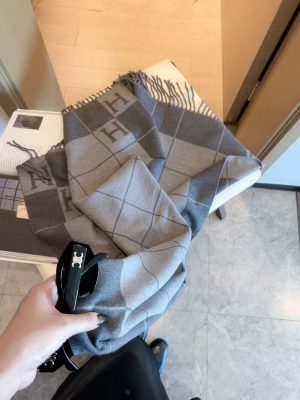 Hermes cashmere scarf