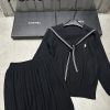 Ralph Lauren knitted Navy style suit