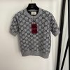 GUCCI knitted short-sleeved shirt