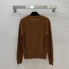 HERMES round-neck pullover long-sleeved knitted sweater top