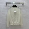 HERMES round-neck pullover long-sleeved knitted sweater top