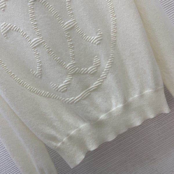 HERMES round-neck pullover long-sleeved knitted sweater top