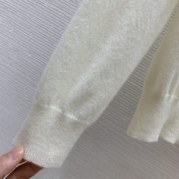 HERMES round-neck pullover long-sleeved knitted sweater top