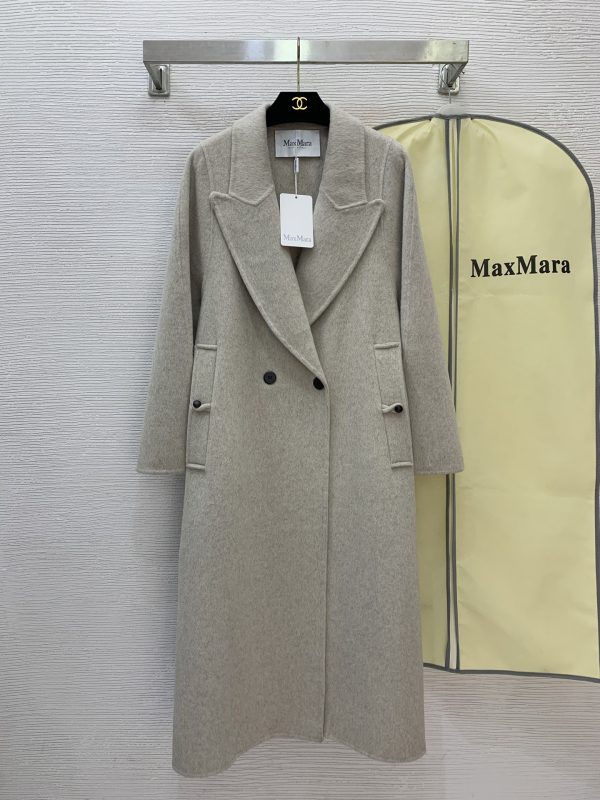 MAX MARA Long woolen overcoat